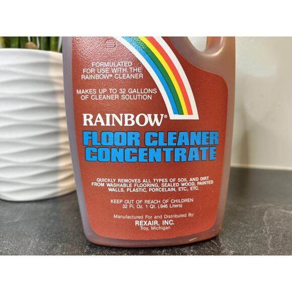 Vintage Rainbow AquaMate Vacuum Original Concentrated Carpet Cleaning 32 Oz‎ - Picture 3 of 6